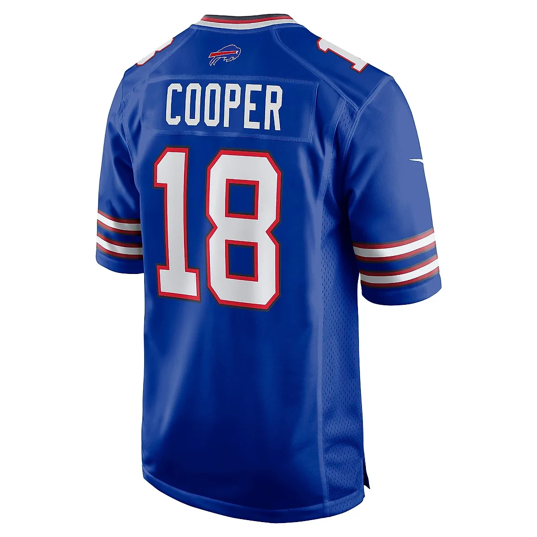 Zennovawear Men's Buffalo Bills Amari Cooper Royal Game Jersey
