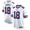 Zennovawear Men's Buffalo Bills Amari Cooper White Game Jersey