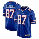 Zennovawear Men's Buffalo Bills Andy Isabella Royal Team Game Jersey