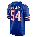 Zennovawear Men's Buffalo Bills Baylon Spector Royal Game Jersey