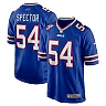 Zennovawear Men's Buffalo Bills Baylon Spector Royal Game Jersey