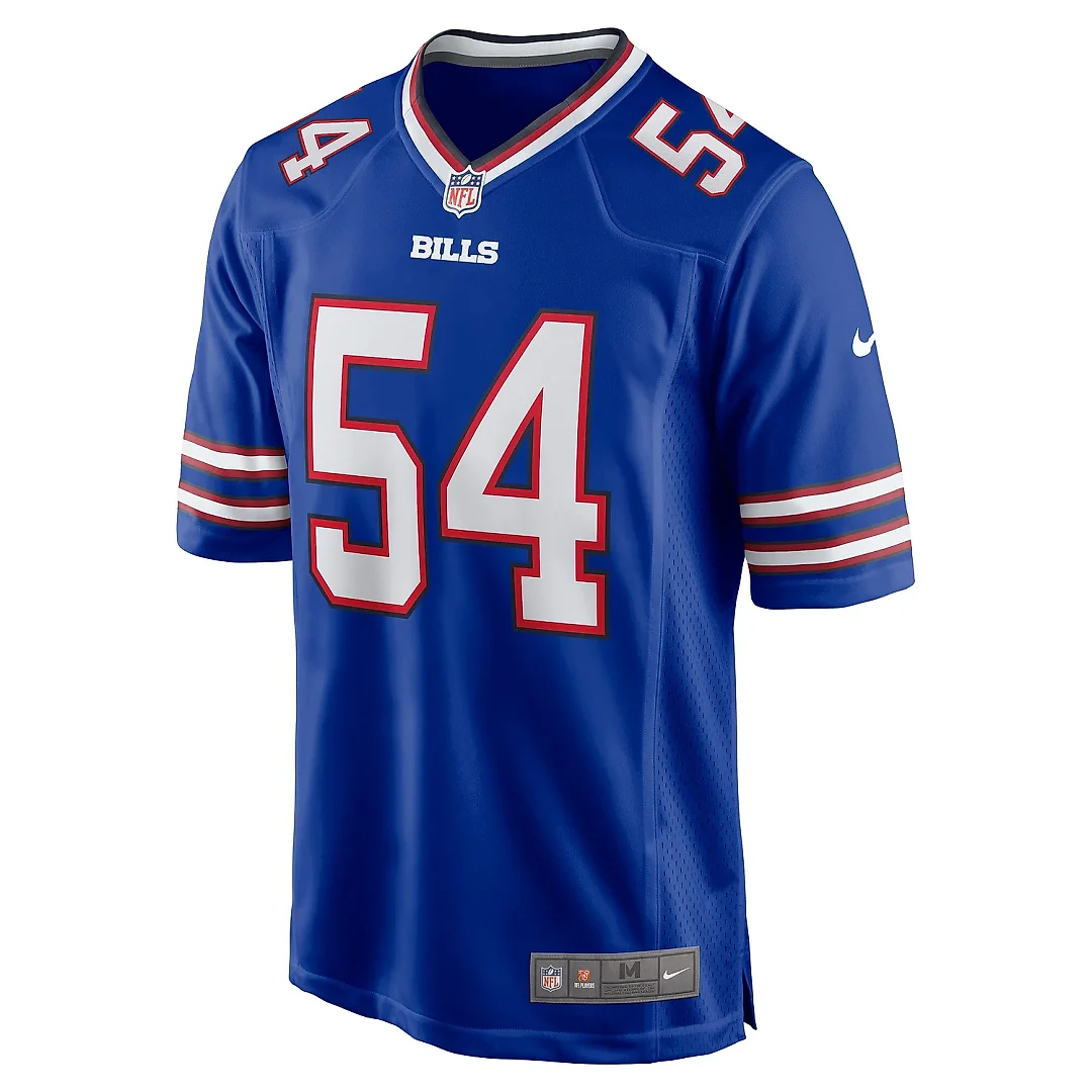 Zennovawear Men's Buffalo Bills Baylon Spector Royal Game Jersey