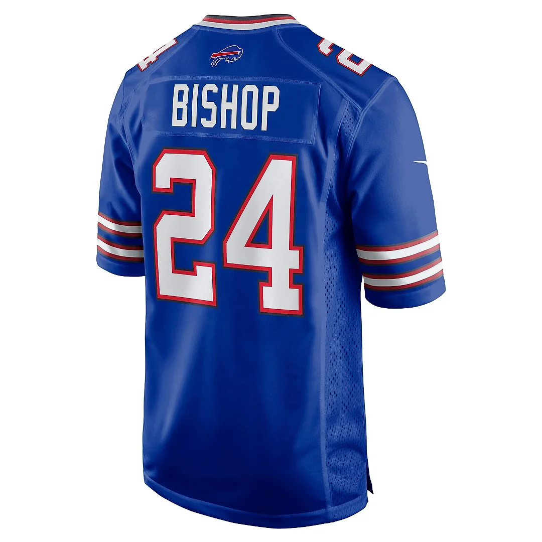 Zennovawear Men's Buffalo Bills Cole Bishop Royal Game Jersey