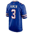 Zennovawear Men's Buffalo Bills Damar Hamlin Royal Game Jersey