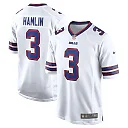 Zennovawear Men's Buffalo Bills Damar Hamlin White Game Jersey