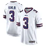 Zennovawear Men's Buffalo Bills Damar Hamlin White Game Jersey