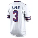 Zennovawear Men's Buffalo Bills Damar Hamlin White Game Jersey
