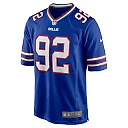Zennovawear Men's Buffalo Bills DaQuan Jones Royal Game Player Jersey