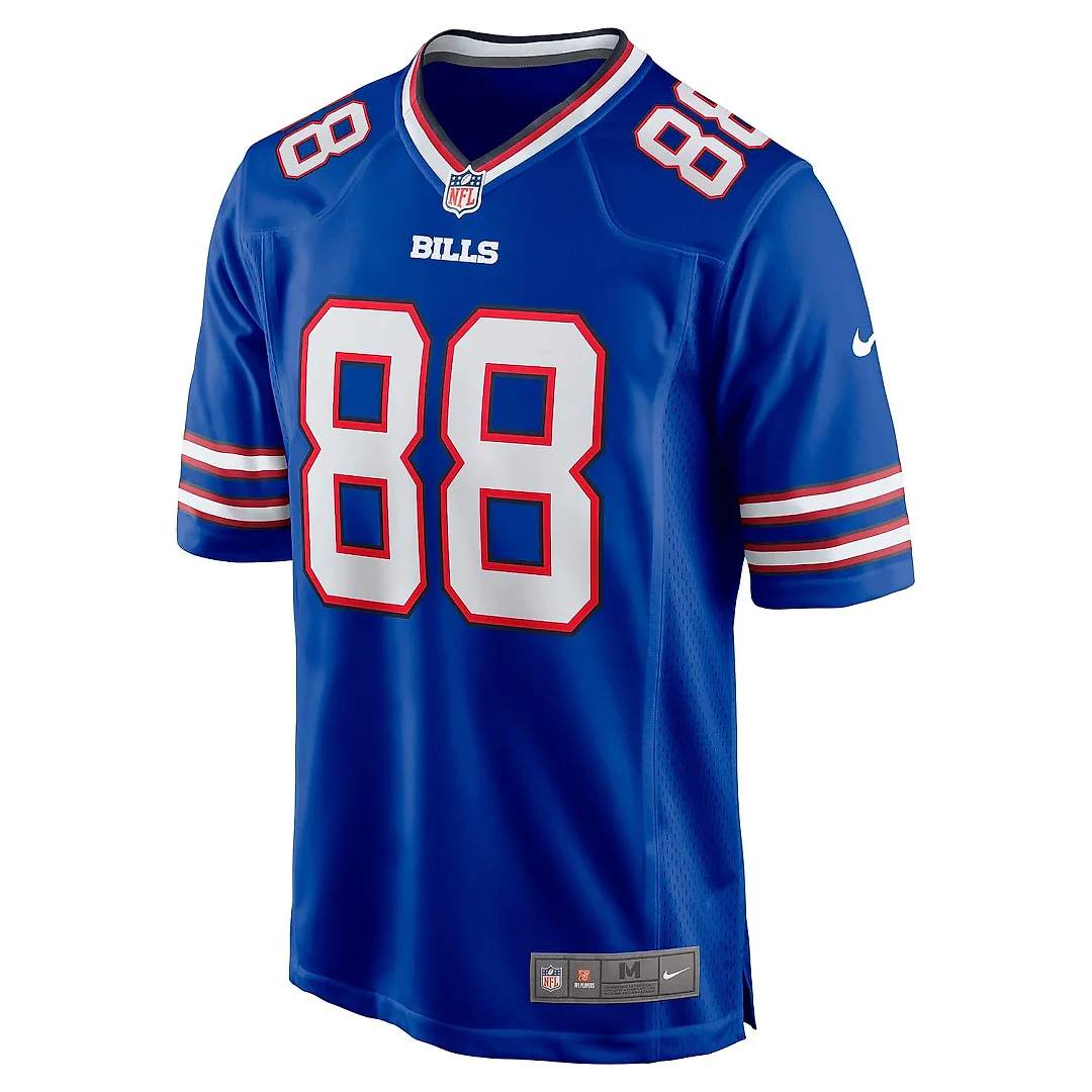 Zennovawear Men's Buffalo Bills Dawson Knox Royal Game Jersey