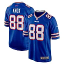 Zennovawear Men's Buffalo Bills Dawson Knox Royal Game Jersey