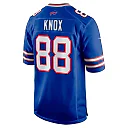 Zennovawear Men's Buffalo Bills Dawson Knox Royal Game Jersey