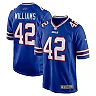 Zennovawear Men's Buffalo Bills Dorian Williams Royal Home Game Jersey