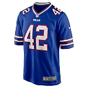 Zennovawear Men's Buffalo Bills Dorian Williams Royal Home Game Jersey