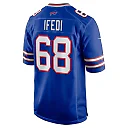 Zennovawear Men's Buffalo Bills Germain Ifedi Royal Team Game Jersey