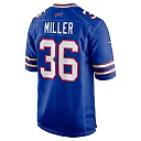 Zennovawear Men's Buffalo Bills Herb Miller Royal Game Jersey