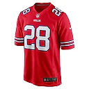 Zennovawear Men's Buffalo Bills James Cook Red Alternate Game Jersey