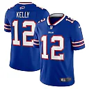 Zennovawear Men's Buffalo Bills Jim Kelly Royal '90s Throwback Retired Player Limited Jersey