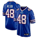 Zennovawear Men's Buffalo Bills Joel Wilson Royal Team Game Jersey