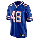 Zennovawear Men's Buffalo Bills Joel Wilson Royal Team Game Jersey