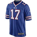 Zennovawear Men's Buffalo Bills Josh Allen Royal Team Game Player Jersey
