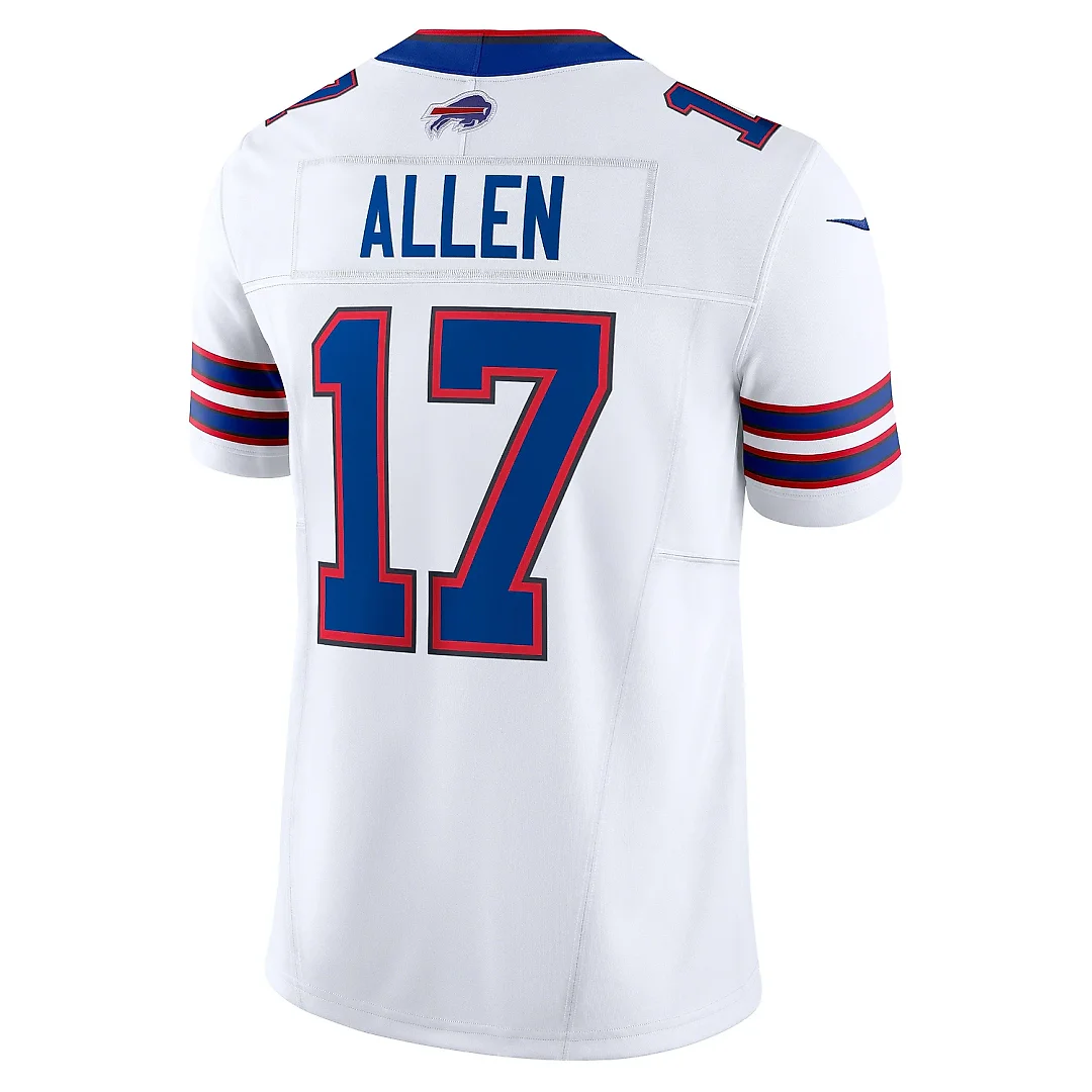 Zennovawear Men's Buffalo Bills Josh Allen White Vapor F.U.S.E. Limited Jersey