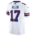 Zennovawear Men's Buffalo Bills Josh Allen White Vapor F.U.S.E. Limited Jersey