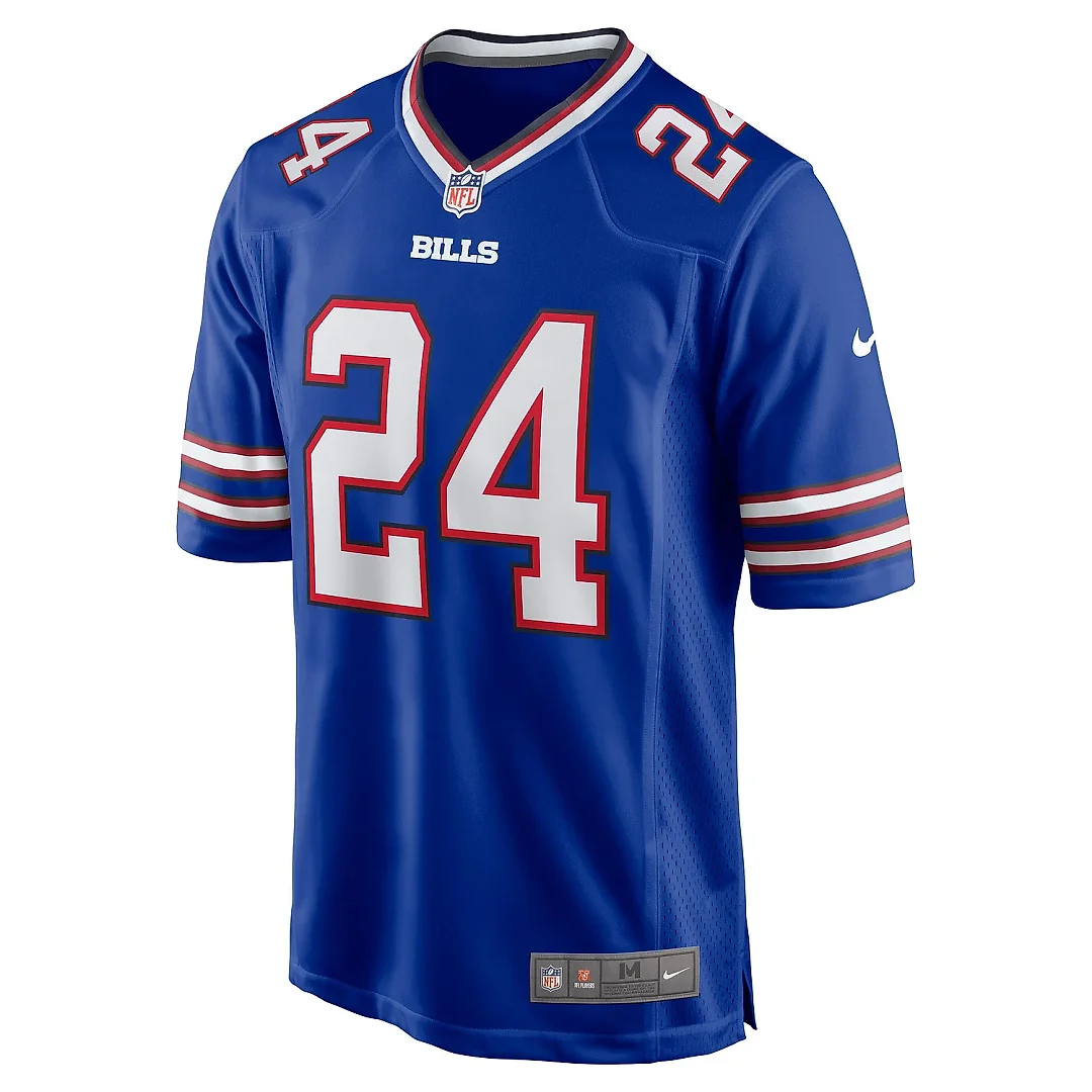 Zennovawear Men's Buffalo Bills Kaiir Elam Royal Player Game Jersey
