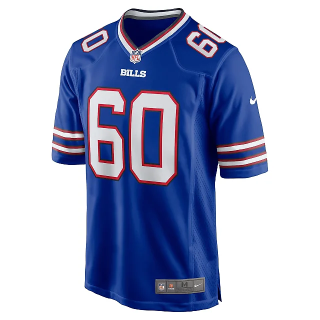Zennovawear Men's Buffalo Bills Keaton Bills Royal Game Jersey