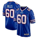 Zennovawear Men's Buffalo Bills Keaton Bills Royal Game Jersey