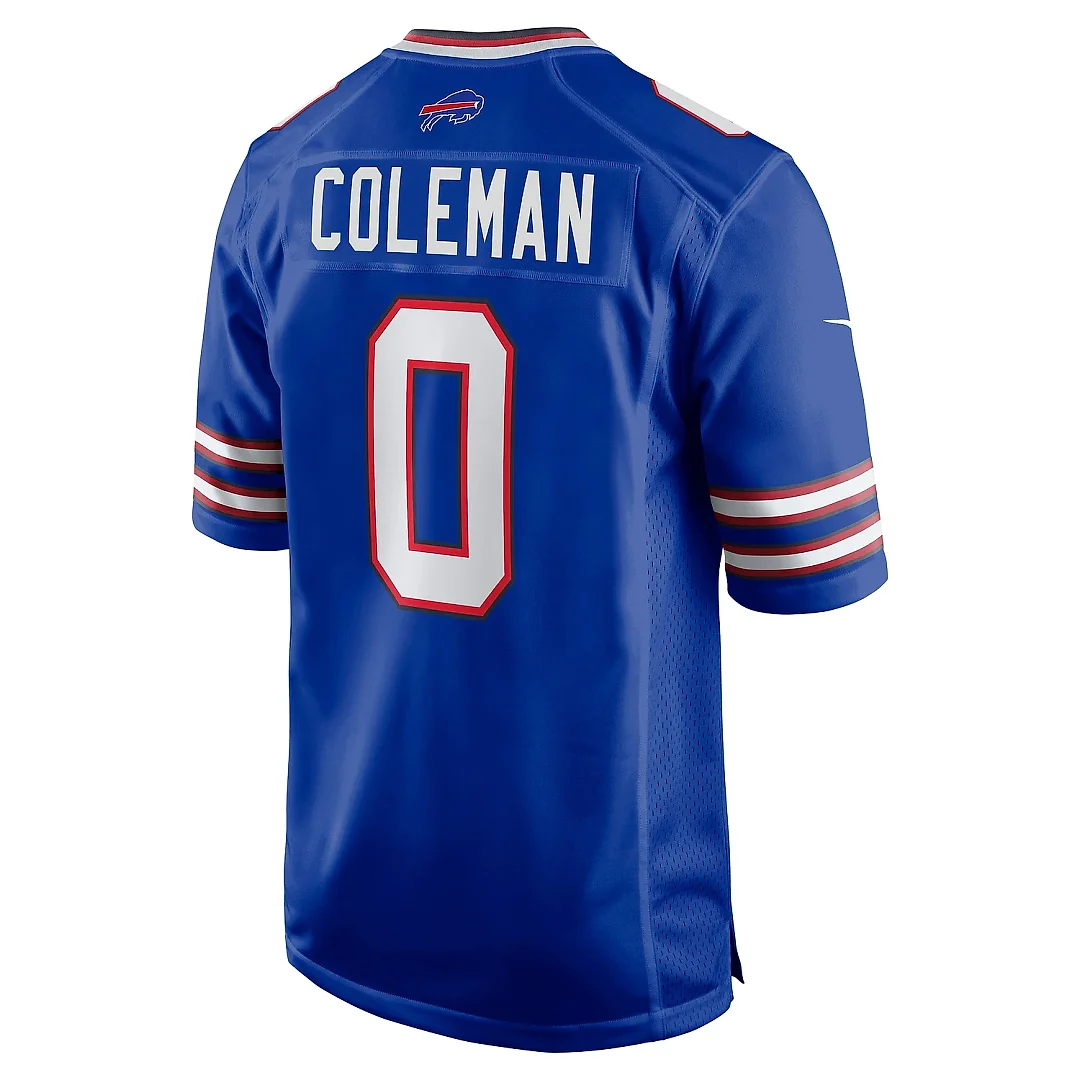 Zennovawear Men's Buffalo Bills Keon Coleman Royal Player Game Jersey