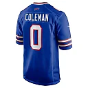 Zennovawear Men's Buffalo Bills Keon Coleman Royal Player Game Jersey