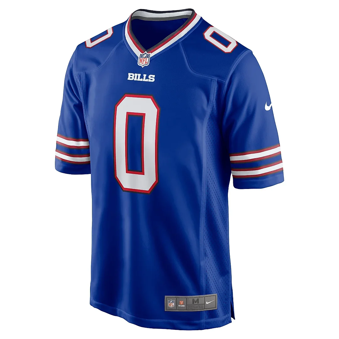 Zennovawear Men's Buffalo Bills Keon Coleman Royal Player Game Jersey