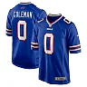 Zennovawear Men's Buffalo Bills Keon Coleman Royal Player Game Jersey