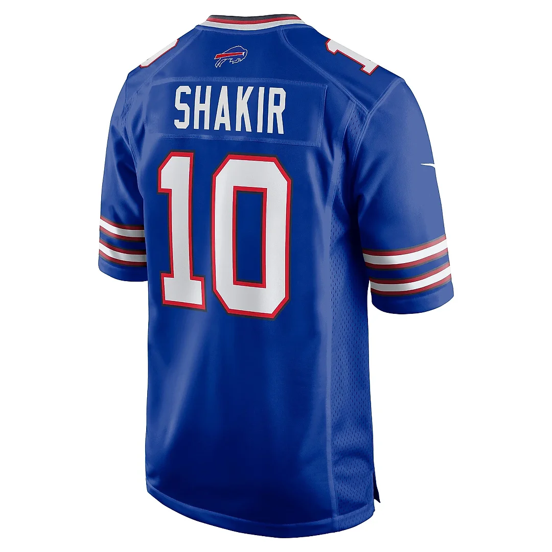 Zennovawear Men's Buffalo Bills Khalil Shakir Royal Game Jersey