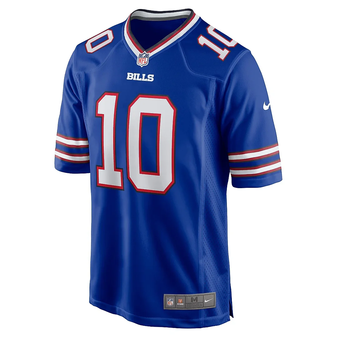 Zennovawear Men's Buffalo Bills Khalil Shakir Royal Game Jersey