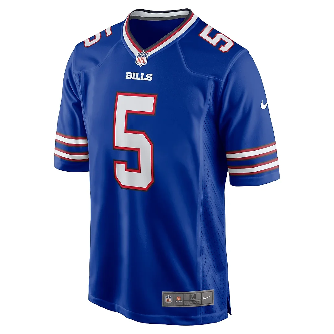 Zennovawear Men's Buffalo Bills Leonard Fournette Royal Game Jersey