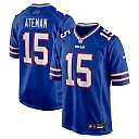 Zennovawear Men's Buffalo Bills Marcell Ateman Royal Team Game Jersey