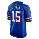 Zennovawear Men's Buffalo Bills Marcell Ateman Royal Team Game Jersey