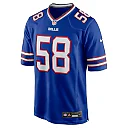 Zennovawear Men's Buffalo Bills Matt Milano Royal Game Player Jersey