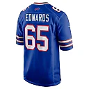 Zennovawear Men's Buffalo Bills Mike Edwards Royal Game Jersey