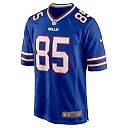 Zennovawear Men's Buffalo Bills Quintin Morris Royal Game Player Jersey