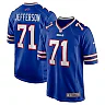 Zennovawear Men's Buffalo Bills Quinton Jefferson Royal Game Jersey