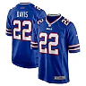 Zennovawear Men's Buffalo Bills Ray Davis Royal Game Jersey