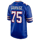 Zennovawear Men's Buffalo Bills Richard Gouraige Royal Team Game Jersey