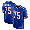 Zennovawear Men's Buffalo Bills Richard Gouraige Royal Team Game Jersey