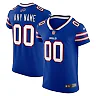 Zennovawear Men's Buffalo Bills Royal Vapor Elite Custom Jersey