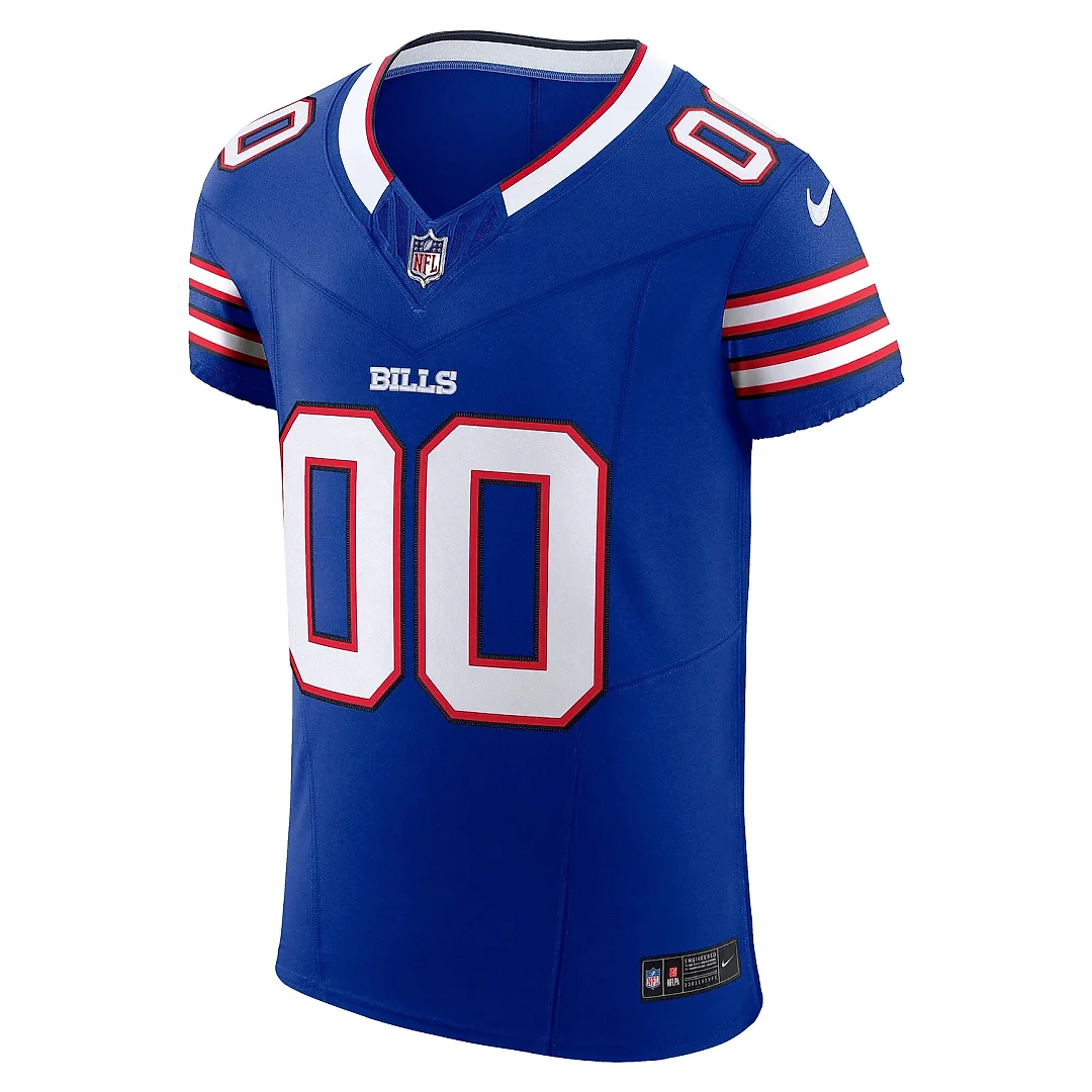 Zennovawear Men's Buffalo Bills Royal Vapor F.U.S.E. Elite Custom Jersey