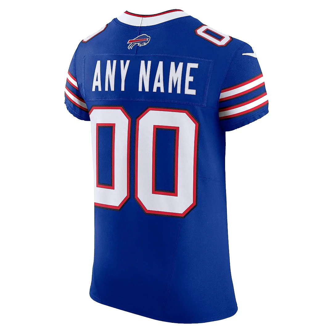 Zennovawear Men's Buffalo Bills Royal Vapor F.U.S.E. Elite Custom Jersey