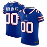 Zennovawear Men's Buffalo Bills Royal Vapor F.U.S.E. Elite Custom Jersey