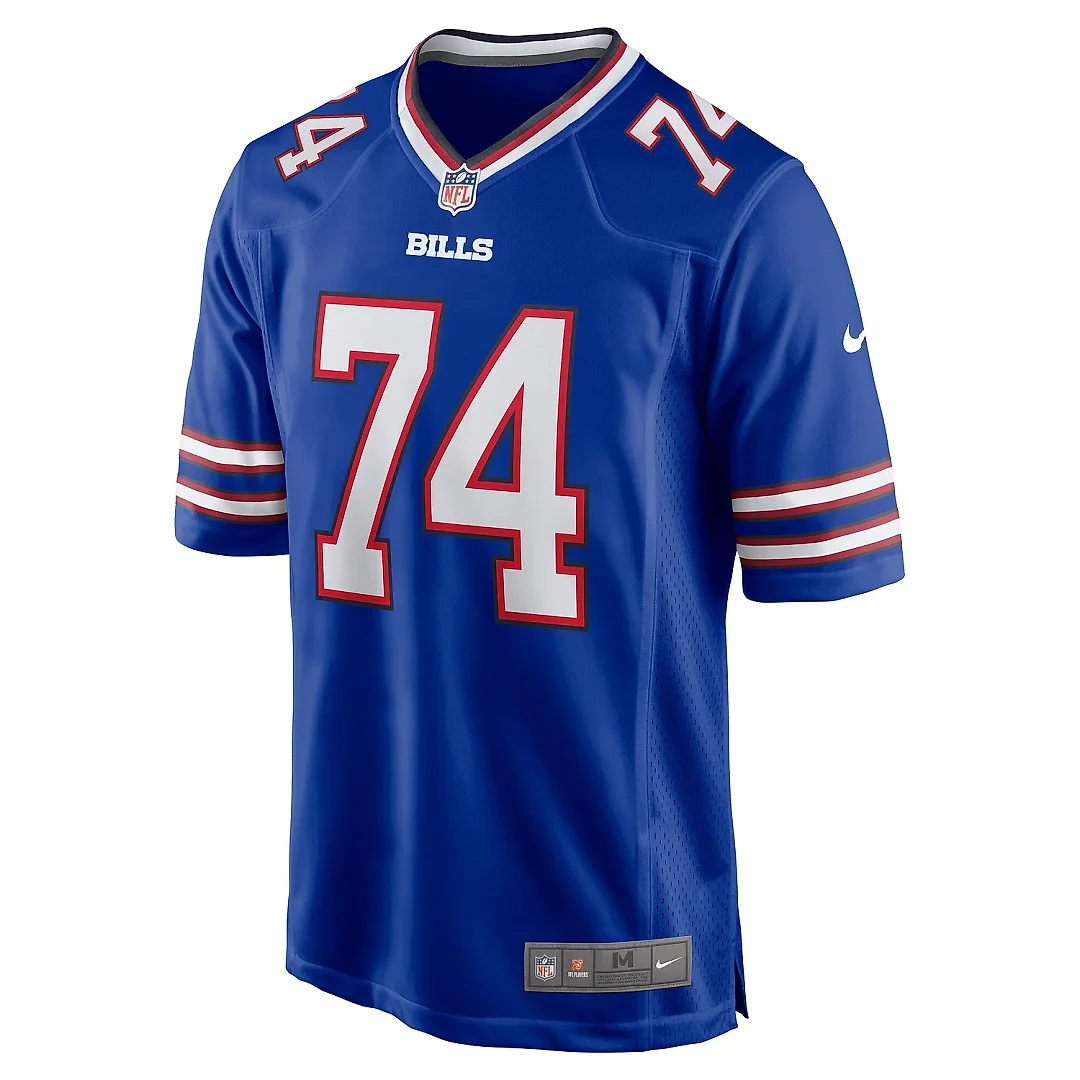 Zennovawear Men's Buffalo Bills Ryan Van Demark Royal Game Player Jersey